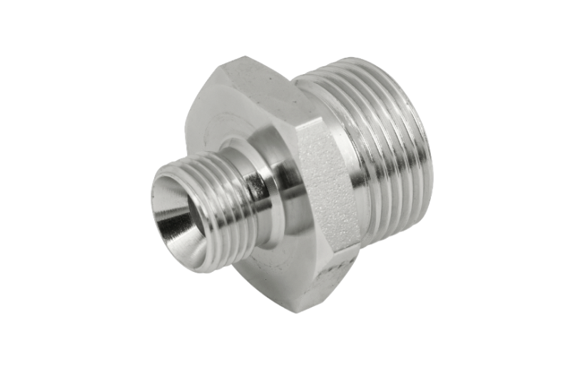 Hydraulic BSPP Adapters - MALE MALE - 1/4" - 1"