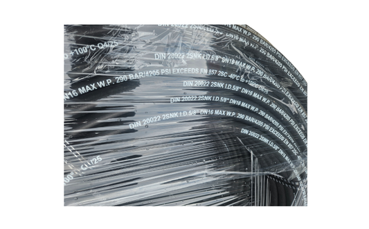 5/8" Hydraulic Hose - Double Steel Wire Braided - 110 Mtr Coil